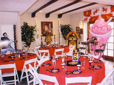 Doo Wop Soda Shop Decorations